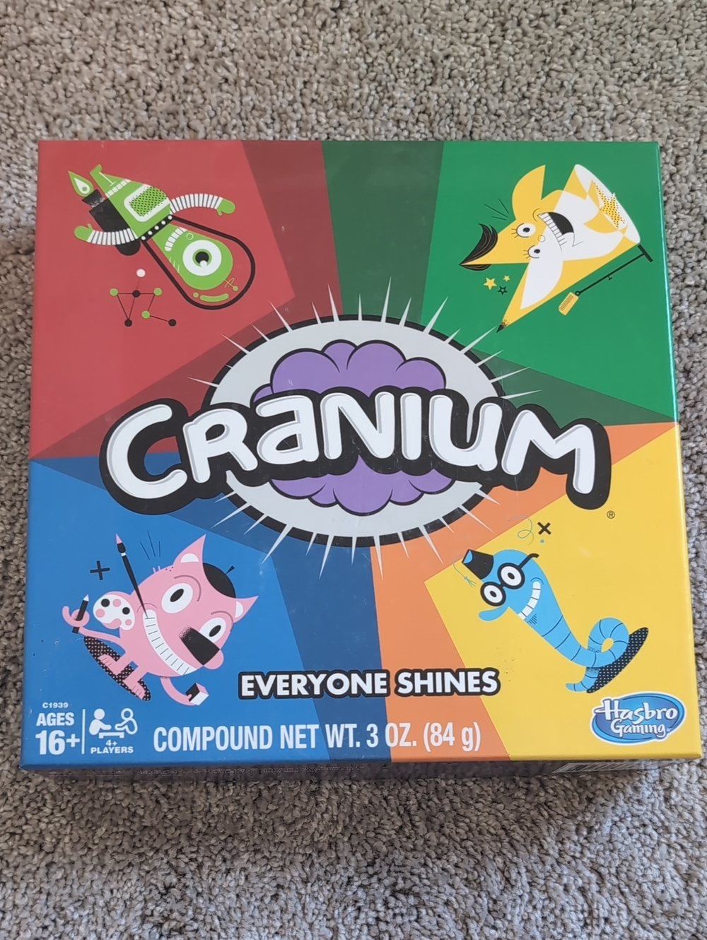 Cranium Everyone Shines Kids Game - Colorful Playset by Hasbro